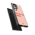 la vie en rose quote back phone cover | glass case for samsung galaxy s25 ultra