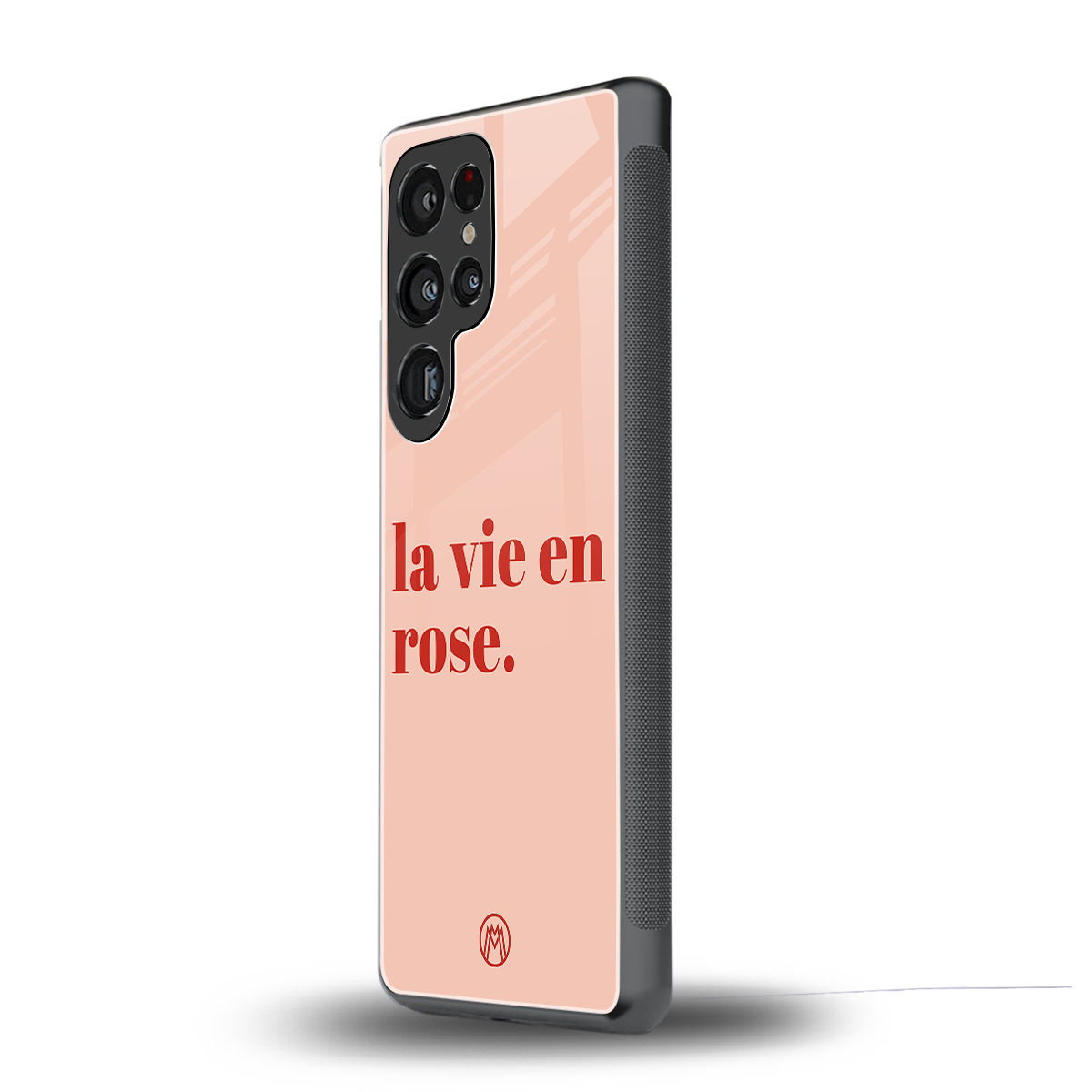 la vie en rose quote back phone cover | glass case for samsung galaxy s25 ultra