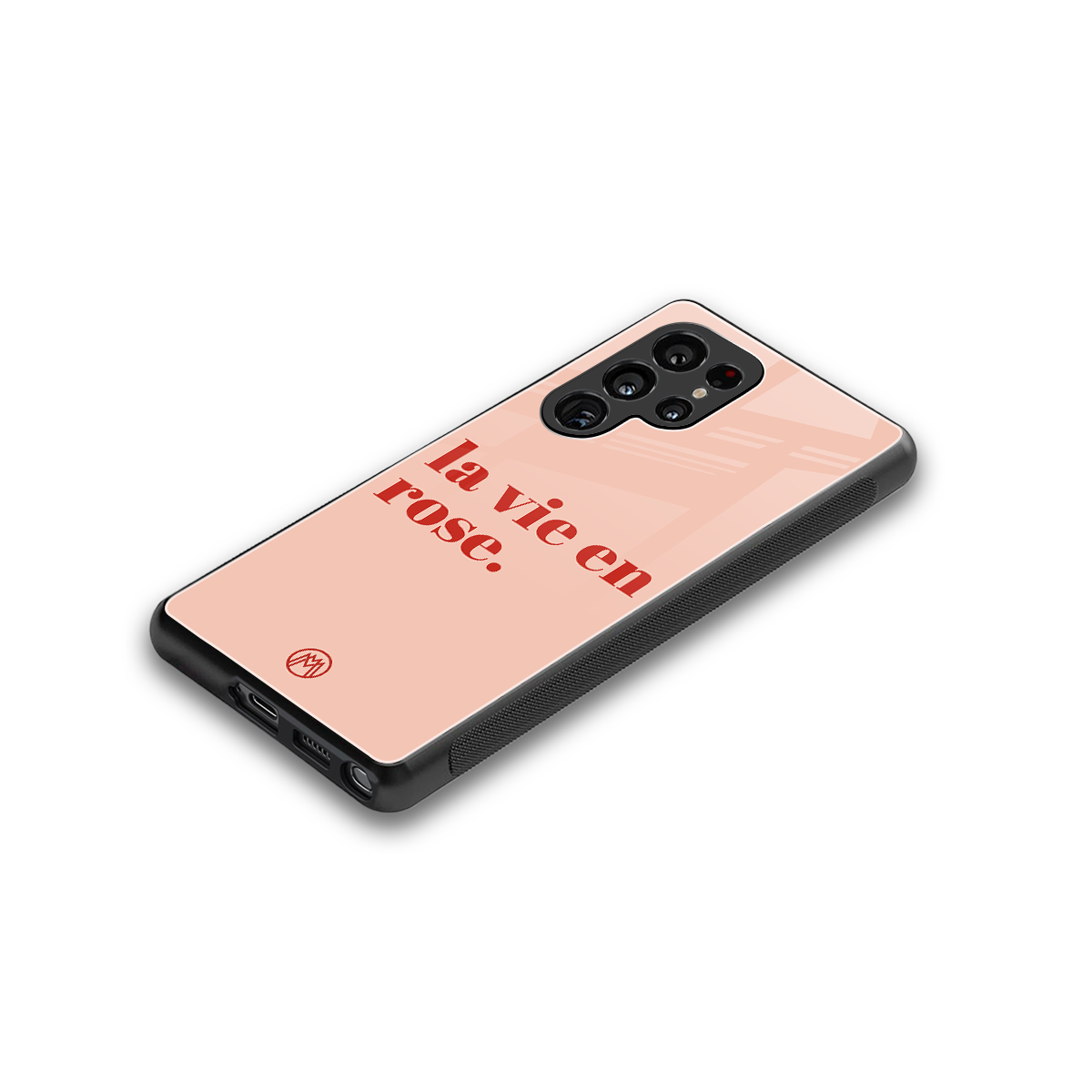 la vie en rose quote back phone cover | glass case for samsung galaxy s25 ultra