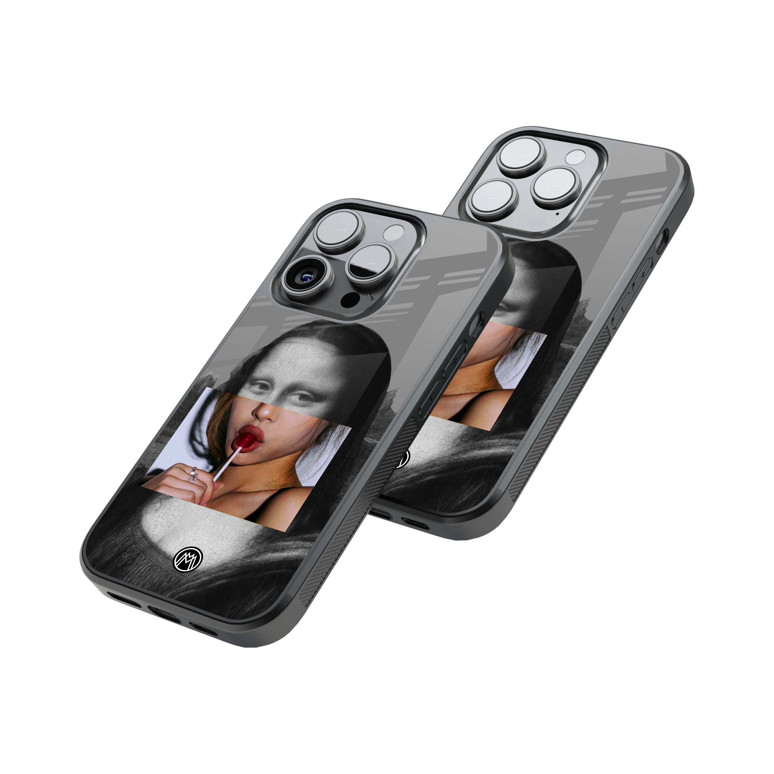 Protective Glass Back Phone Case Compatible with iPhone, Samsung, OnePlus, Pixel & More