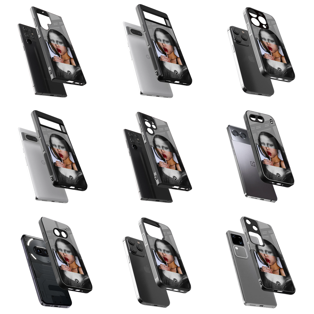 Durable Glass Back Mobile Case for iPhone, Samsung, OnePlus, Google Pixel, Redmi, Vivo, Oppo