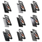 Durable Glass Back Mobile Case for iPhone, Samsung, OnePlus, Google Pixel, Redmi, Vivo, Oppo