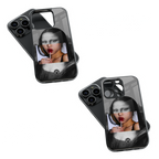 Trendy Glass Back Mobile Case for iPhone, Samsung, Redmi, OnePlus, Google Pixel, Motorola