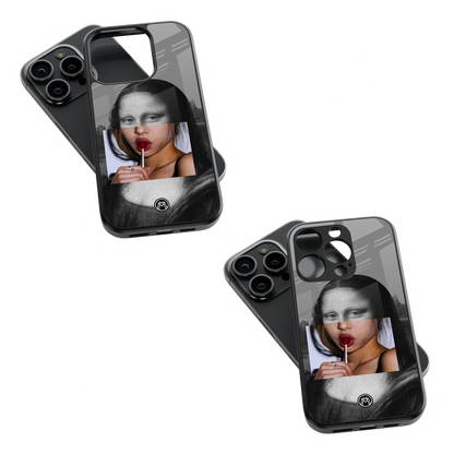 Trendy Glass Back Mobile Case for iPhone, Samsung, Redmi, OnePlus, Google Pixel, Motorola
