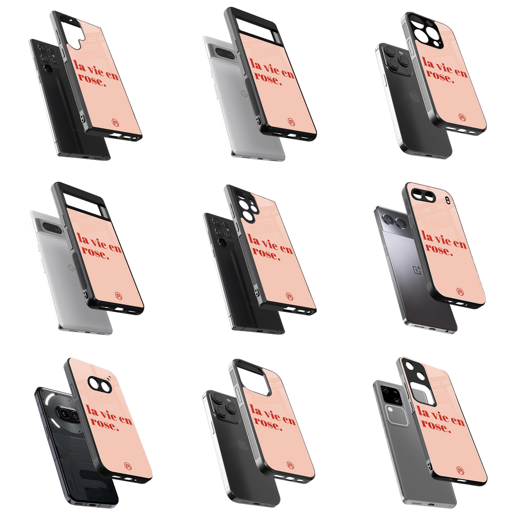 Durable Glass Back Mobile Case for iPhone, Samsung, OnePlus, Google Pixel, Redmi, Vivo, Oppo
