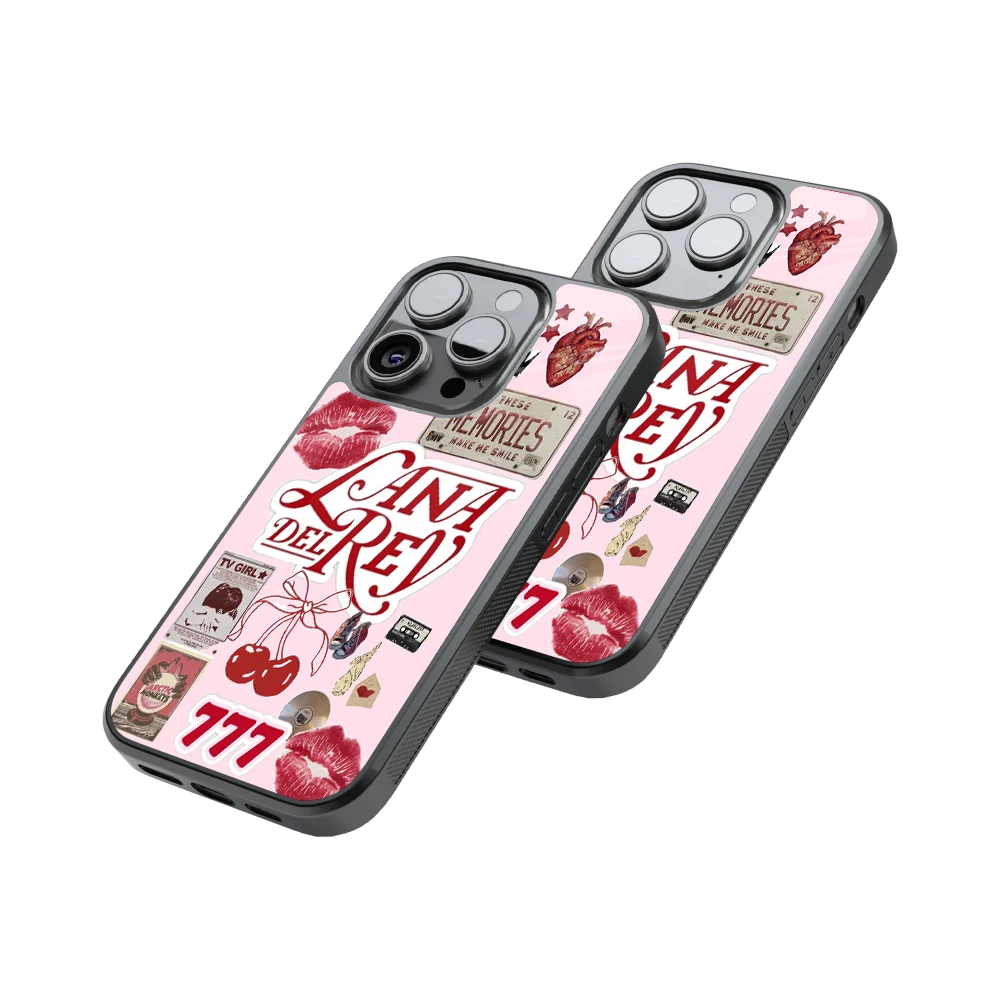 Protective Glass Back Phone Case Compatible with iPhone, Samsung, OnePlus, Pixel & More