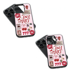 Trendy Glass Back Mobile Case for iPhone, Samsung, Redmi, OnePlus, Google Pixel, Motorola