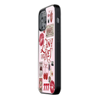Slim Glass Back Phone Case for Multiple Brands iPhone, Samsung, Redmi, OnePlus, Oppo, Vivo