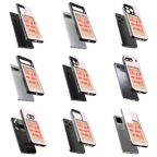 Durable Glass Back Mobile Case for iPhone, Samsung, OnePlus, Google Pixel, Redmi, Vivo, Oppo