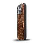 lavish brown marble back phone cover | glass case for iphone 13 pro