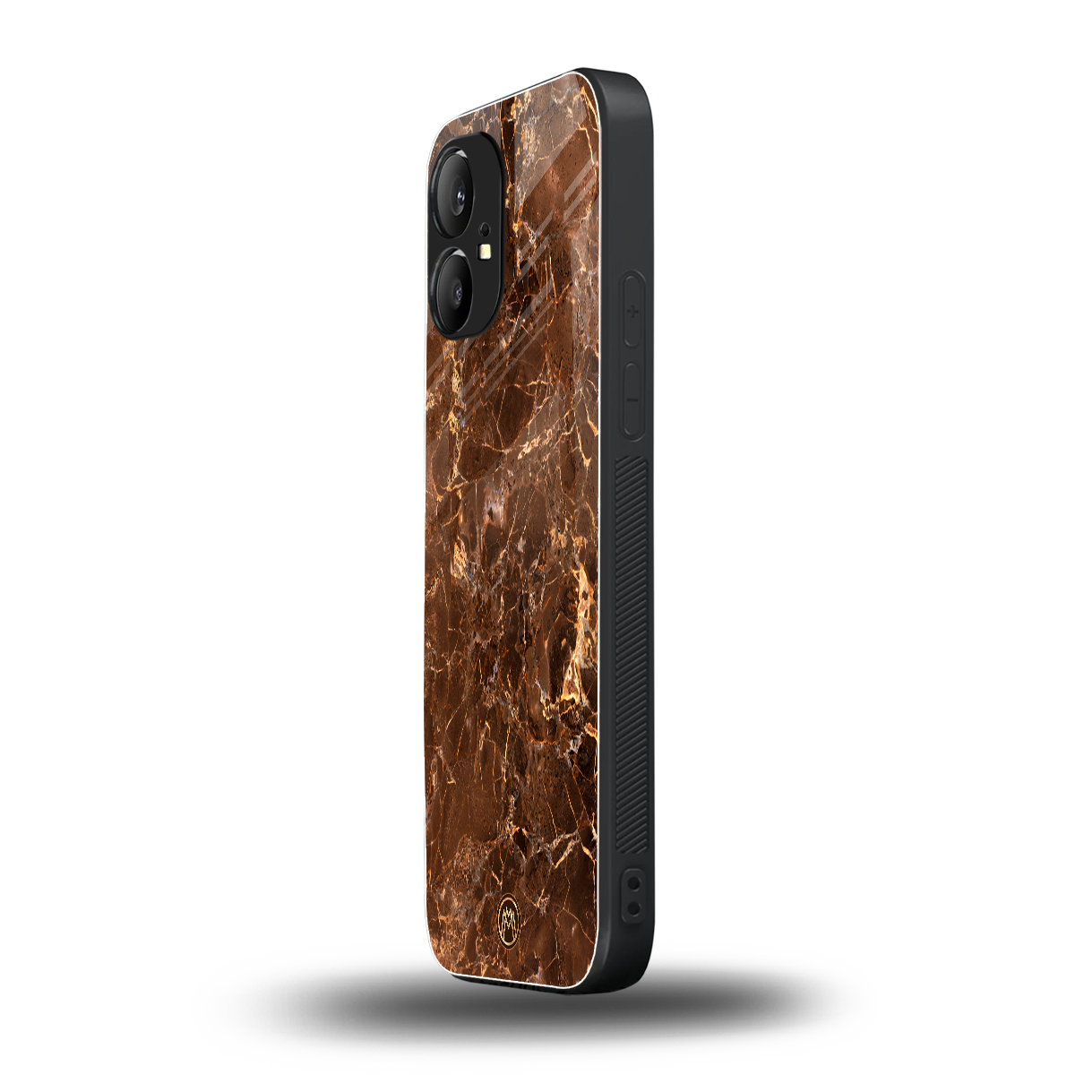 lavish brown marble back phone cover | glass case for nothing phone 1