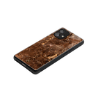 lavish brown marble back phone cover | glass case for nothing phone 1
