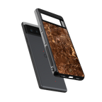 lavish brown marble back phone cover | glass case for google pixel 6