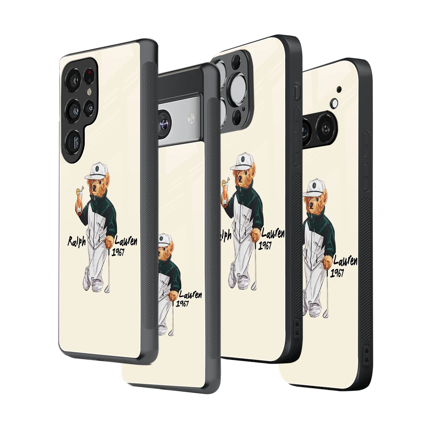 Stylish Glass Back Case for All Smartphones iPhone, Samsung, OnePlus, Pixel, Redmi, Oppo, Vivo, Motorola