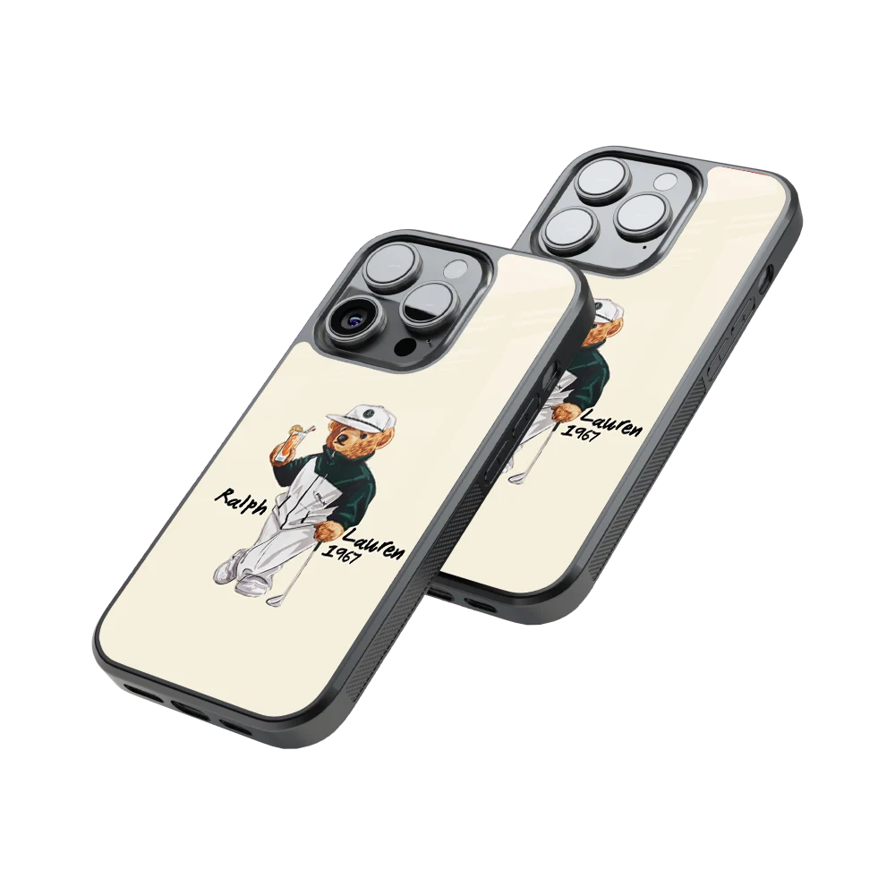 Protective Glass Back Phone Case Compatible with iPhone, Samsung, OnePlus, Pixel & More