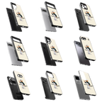 Durable Glass Back Mobile Case for iPhone, Samsung, OnePlus, Google Pixel, Redmi, Vivo, Oppo