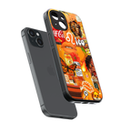 leo aesthetic collage back phone cover | glass case for iphone 13 mini