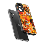leo aesthetic collage back phone cover | glass case for oneplus nord ce 3