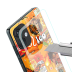 leo aesthetic collage back phone cover | glass case for oneplus nord ce 3