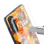 leo aesthetic collage back phone cover | glass case for oneplus nord ce 4