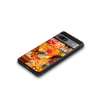 leo aesthetic collage back phone cover | glass case for Google Pixel 7