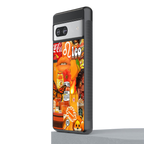 leo aesthetic collage back phone cover | glass case for Google Pixel 7