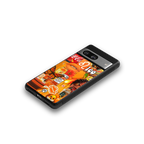 leo aesthetic collage back phone cover | glass case for Google Pixel 8