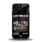 leo messi back phone cover | glass case for iphone 14 pro max