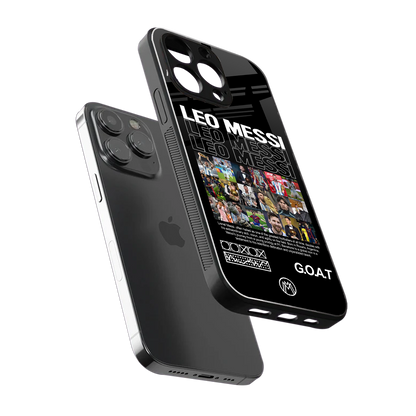 leo messi back phone cover | glass case for iphone 14 pro max