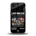 leo messi back phone cover | glass case for iphone 16e