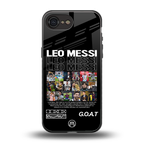 leo messi back phone cover | glass case for iphone 16e