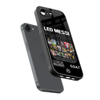 leo messi back phone cover | glass case for iphone 16e