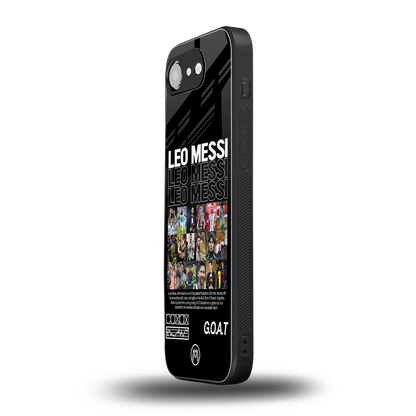 leo messi back phone cover | glass case for iphone 16e
