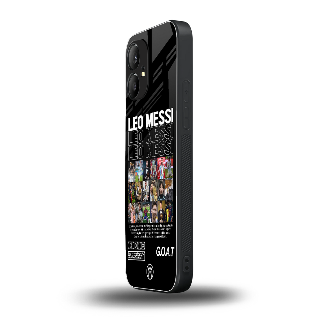 leo messi back phone cover | glass case for nothing phone 1
