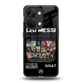 leo messi back phone cover | glass case for oneplus nord 3