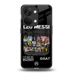 leo messi back phone cover | glass case for oneplus nord 3