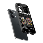 leo messi back phone cover | glass case for oneplus nord 3