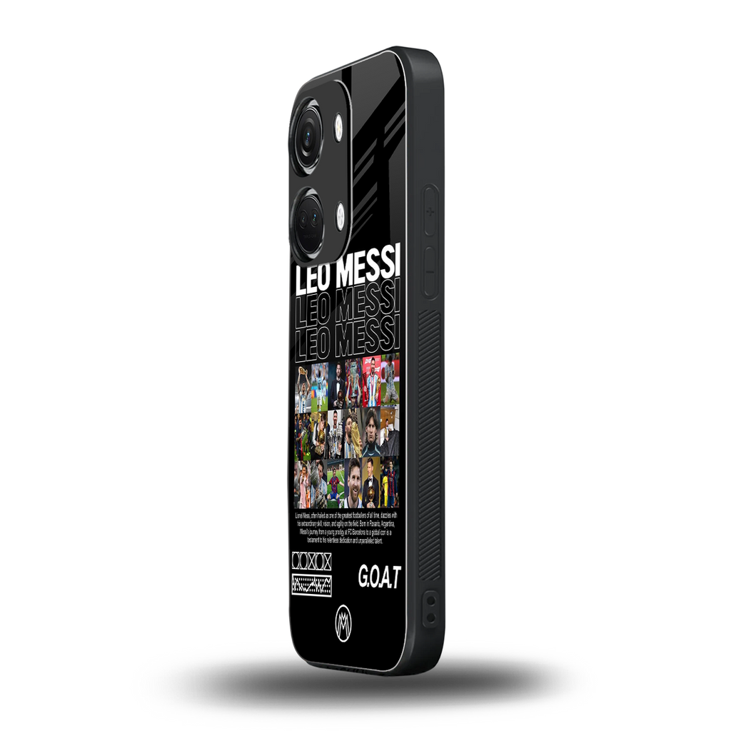 leo messi back phone cover | glass case for oneplus nord 3