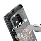 leo messi back phone cover | glass case for oneplus nord 3