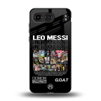leo messi back phone cover | glass case for oneplus nord 4