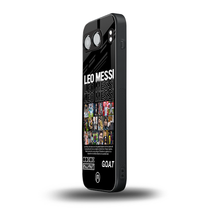leo messi back phone cover | glass case for oneplus nord 4