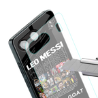 leo messi back phone cover | glass case for oneplus nord 4