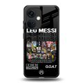 leo messi back phone cover | glass case for oneplus nord ce 3