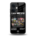 leo messi back phone cover | glass case for oneplus nord ce 3