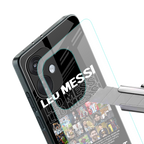 leo messi back phone cover | glass case for oneplus nord ce 3