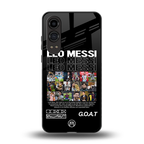leo messi back phone cover | glass case for oneplus nord ce 4 lite