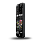 leo messi back phone cover | glass case for oneplus nord ce 4 lite