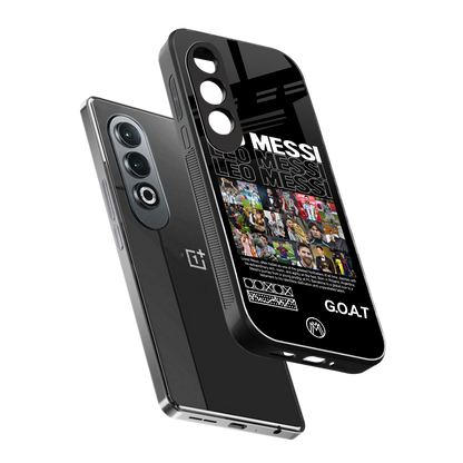 leo messi back phone cover | glass case for oneplus nord ce 4