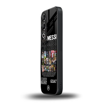 leo messi back phone cover | glass case for oneplus nord ce 4