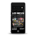 leo messi back phone cover | glass case for google pixel 6 pro